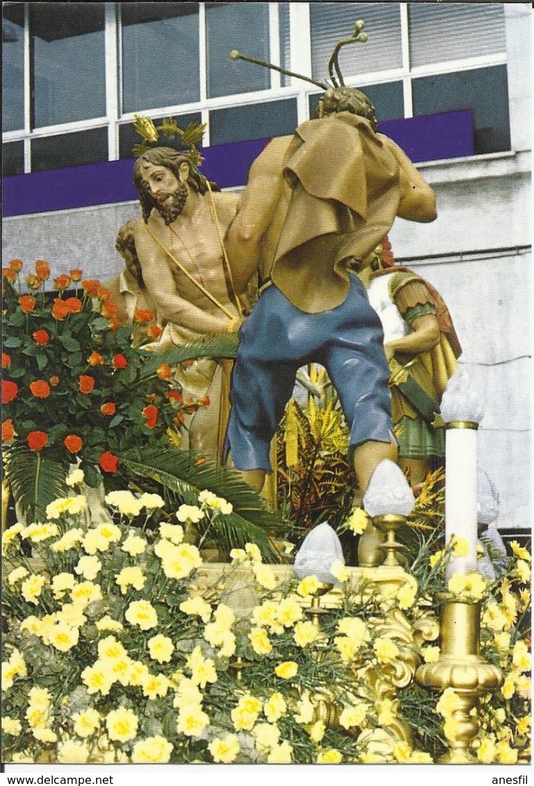 Gandia. Semana Santa. Hermandad De La Flagelación. - Santos