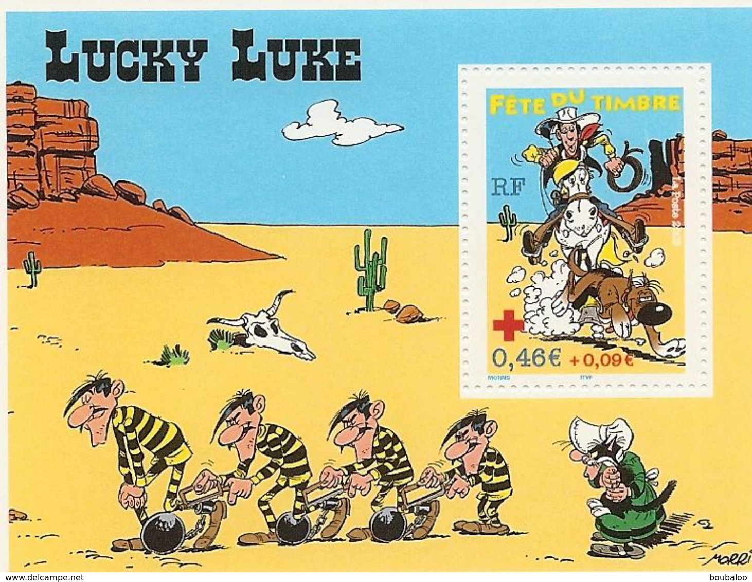 BLOC LUCKY LUKE - Unused Stamps