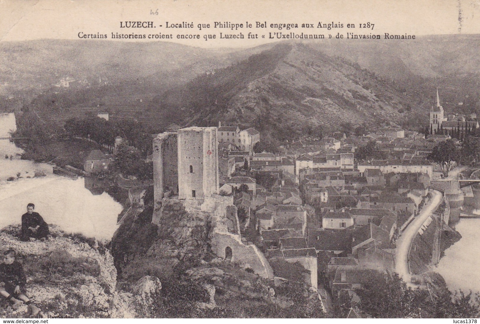 46 / LUZECH - Vue Générale, Localité Que Philippe Le Bel Engagea Aux Anglais En 1287 - Luzech