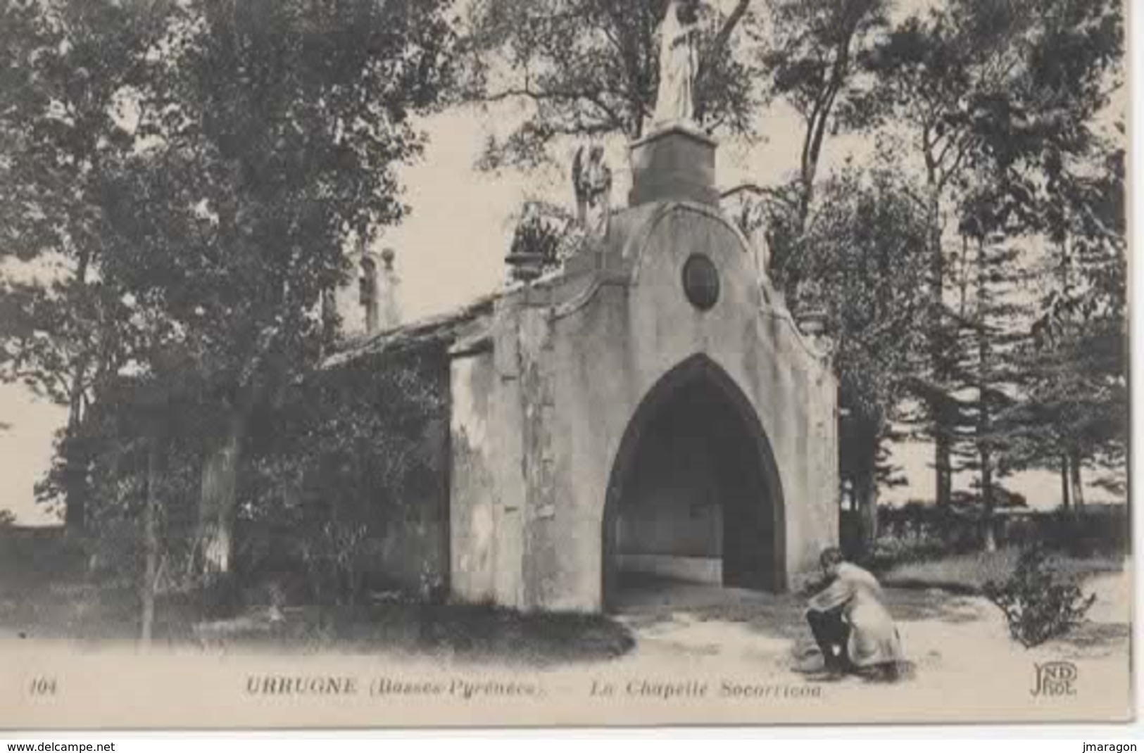 URRUGNE - La Chapelle Socorricoa - ND 104 - écrite - Tbe - Urrugne