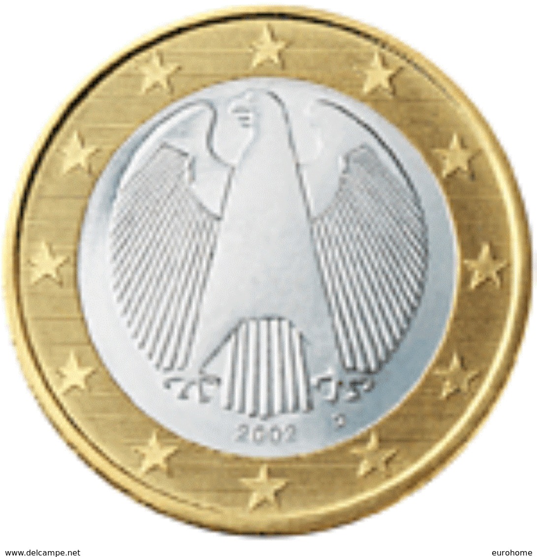 Duitsland 2018  1 Euro UNC Letter F - Atelier F  UNC Uit De BU - Unc Du Coffret !!! - Alemania