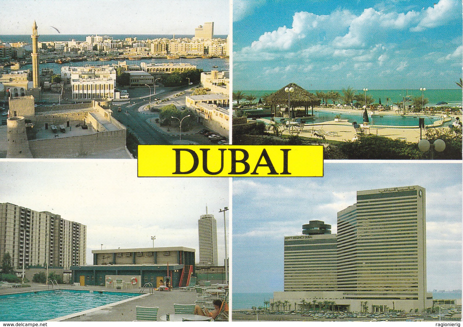 E.A.U. - U.A.E. - DUBAI - 4 Views - 1995 - Dubai