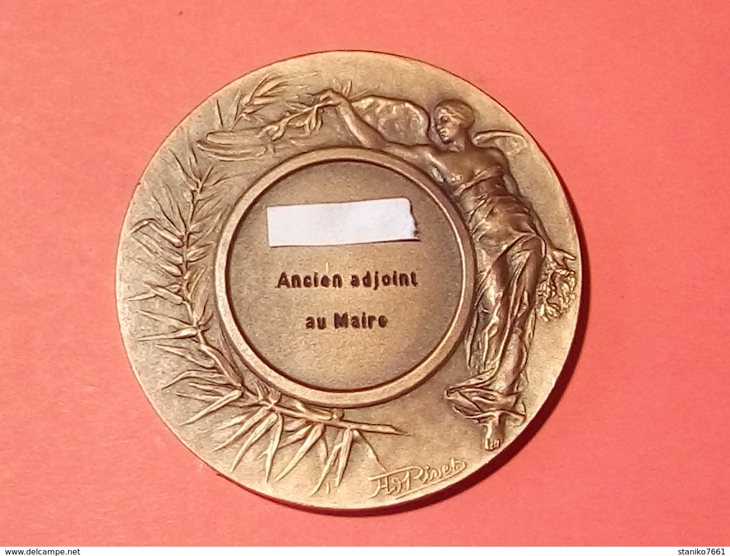 MÉDAILLE VILLE DE CHARENTON LE PONT PAR RIVES EN BRONZE DIA.50 Mm POIDS 51.50 Gr. - Sonstige & Ohne Zuordnung