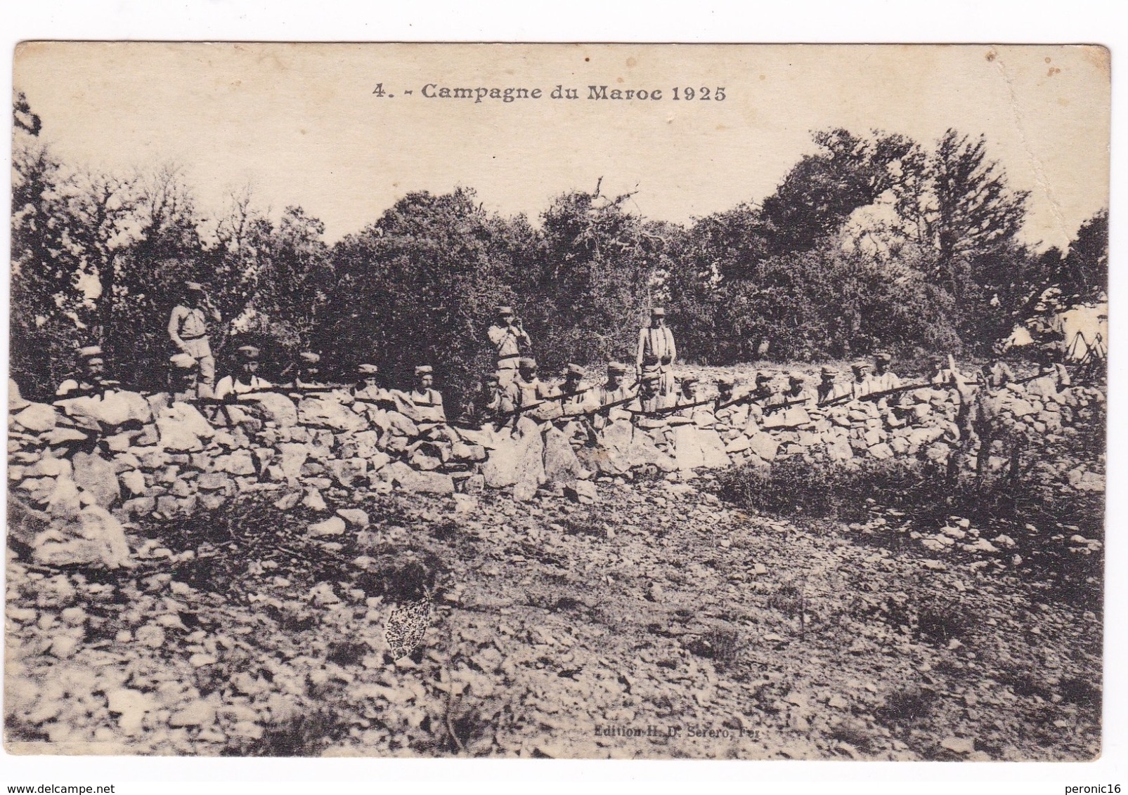 CP Années 1920 :  Maroc, Guerre Du Rif, 1925. A Voyagé En 1926 - Guerres - Autres