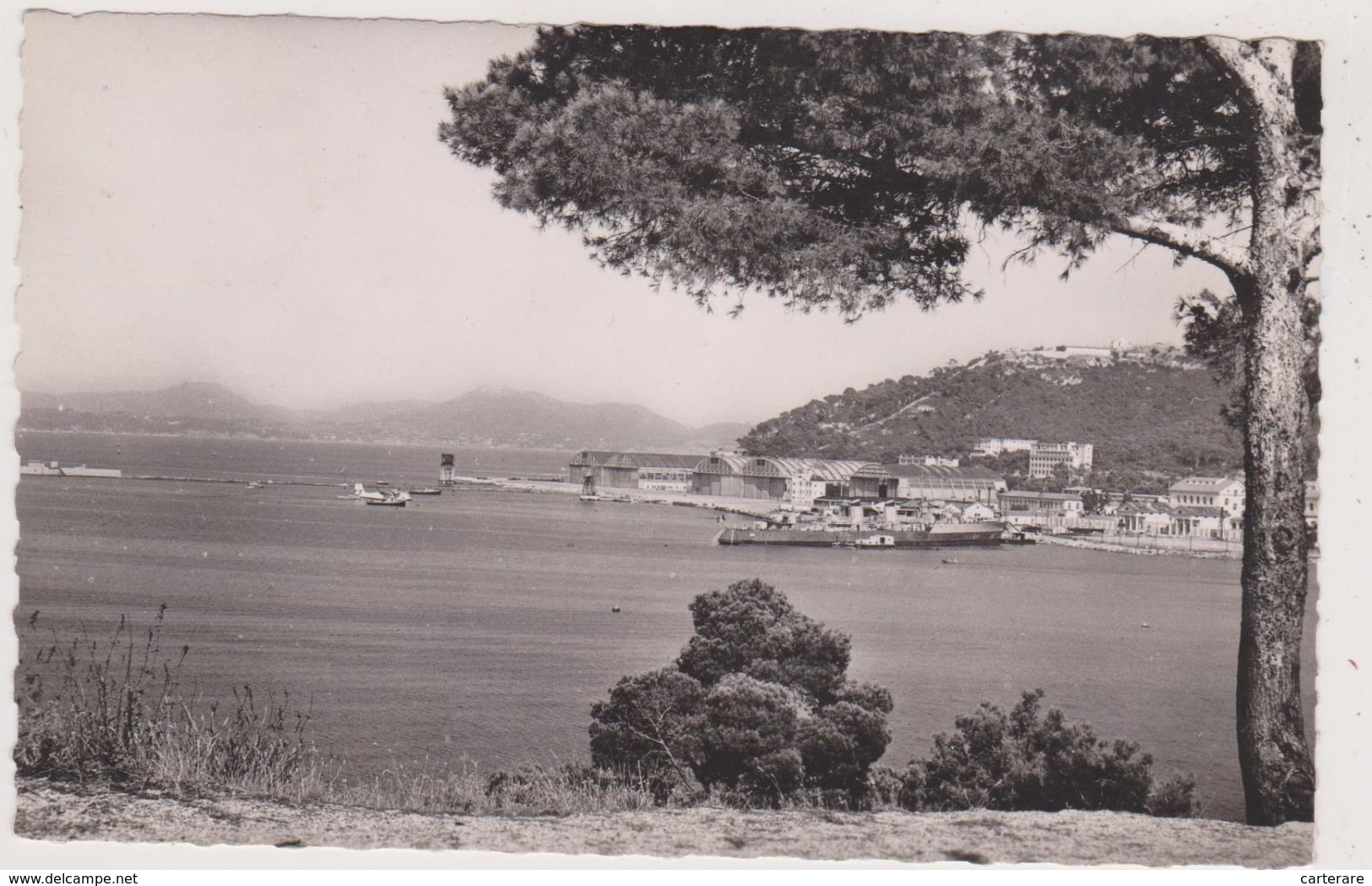 TOULON,base Hydravions  St Mandrier,belle Vue,à Ses Débuts,carte Photo - Toulon