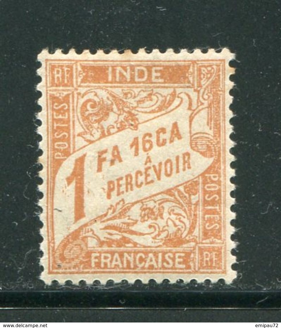 INDE- Taxe Y&T N°17- Neuf Avec Charnière * - Unused Stamps