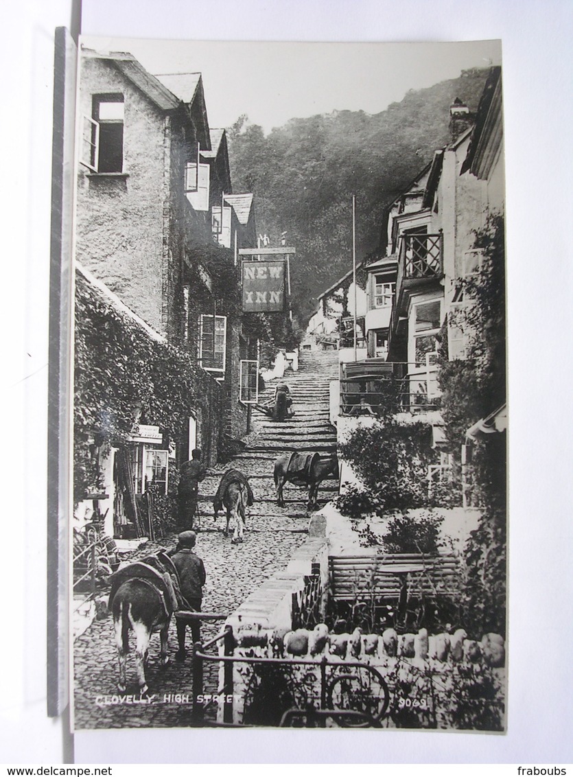 ANGLETERRE - CLOVELLY - LOT DE 6 CARTES - ANIMEES - ANES - Clovelly