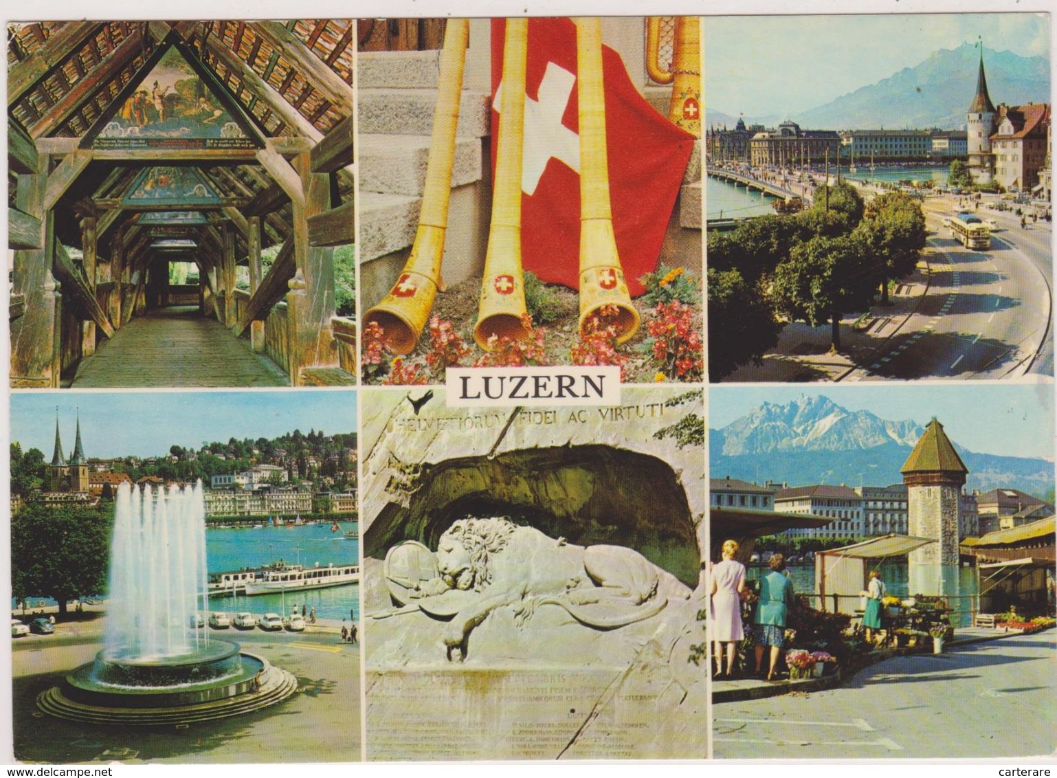 SUISSE,SWITZERLAND,SVIZZERA,HELVETIA,SWISS,SCHWEIZ ,LUCERNE,LUZERN,FONTAINE, MULTIVUE - Lucerne