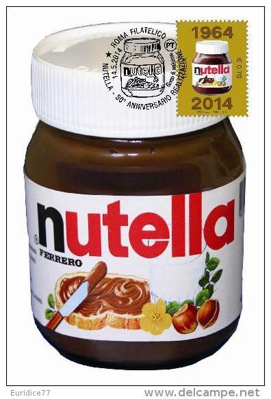 Italia 2014 - Nutella 50 Anniversary Maxicard - Alimentación