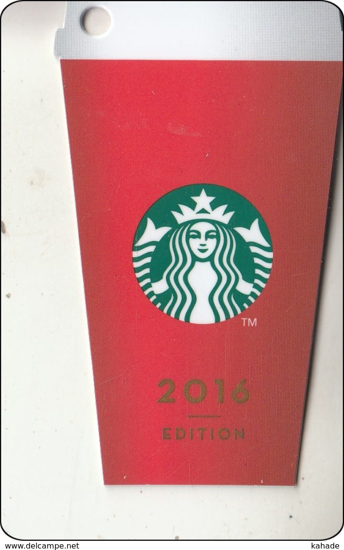 Austria Starbucks Card 2016 Frappochino 2016 - 0310 - Gift Cards