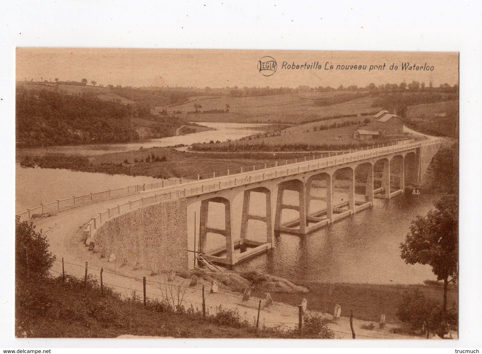 5 - ROBERTVILLE - Le Nouveau Pont De Waterloo - Waimes - Weismes