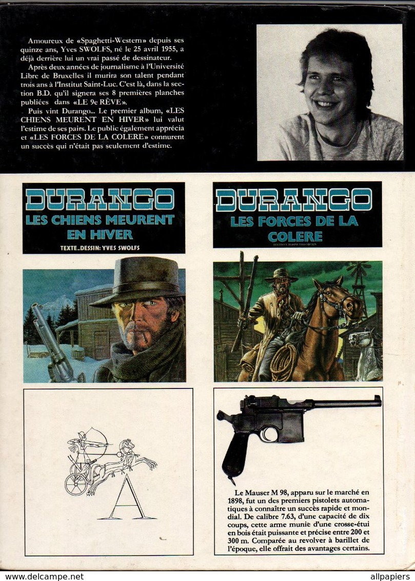 Durango Piège Pour Un Tueur Collection (Wild West Story) Edition Des Archers De 1983 - Durango