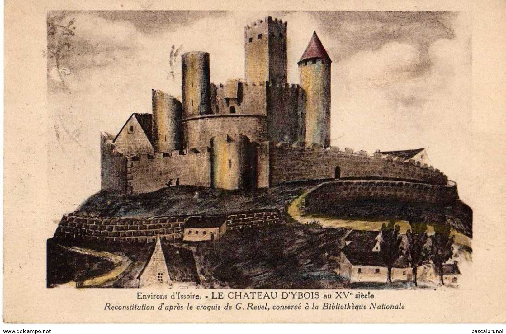 ORBEIL - LE CHATEAU D'YBOIS - ENVIRONS D'ISSOIRE - Andere & Zonder Classificatie