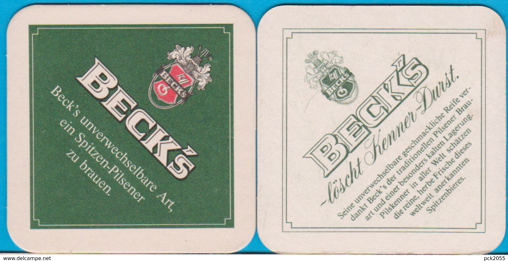 Brauerei Beck's Bremen ( Bd 1565 ) Ohne M - Bierdeckel