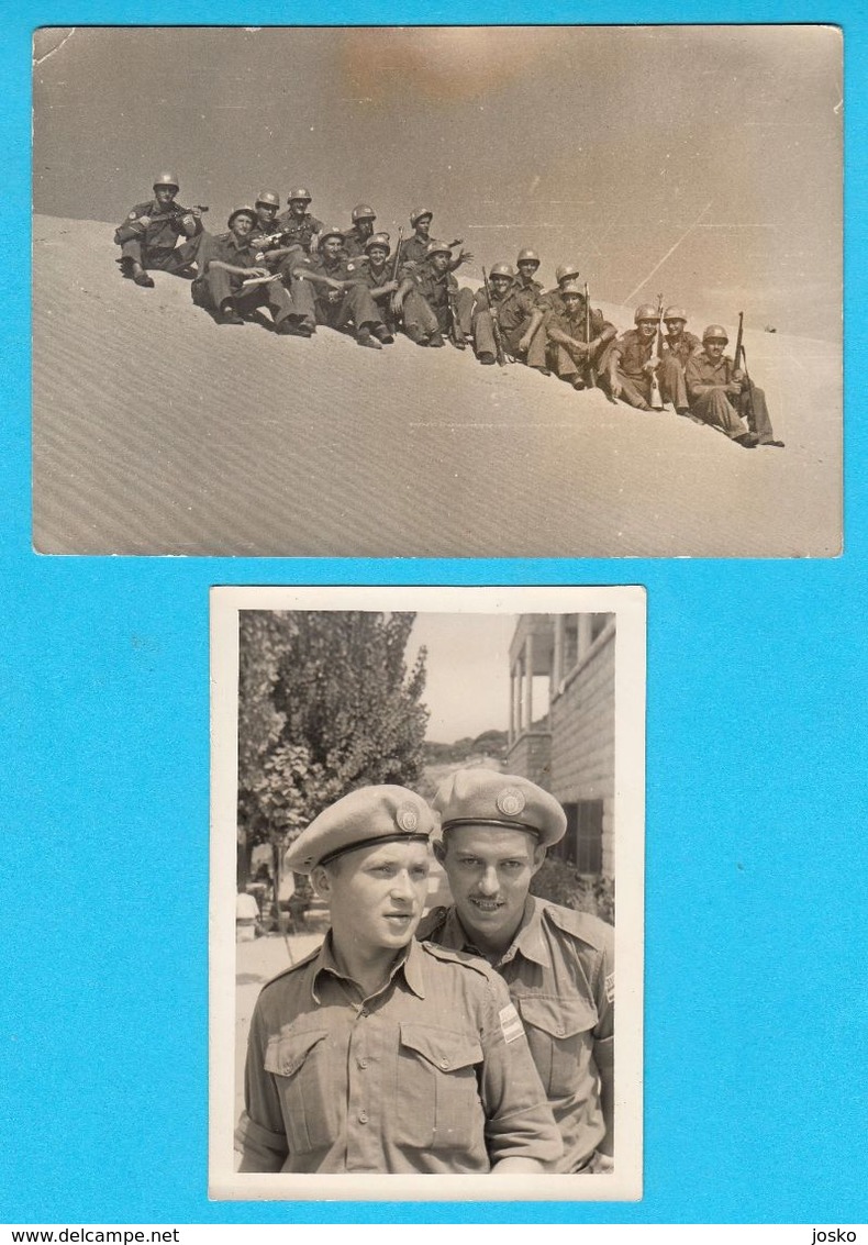 UNEF 1956-61 In EGYPT - SLOVENIA SOLDIER (KOCEVJE) MEMBER OF PEACEKEEPING MISSION ON SINAI * JNA ARMY YUGOSLAVIA ISRAEL - Documentos