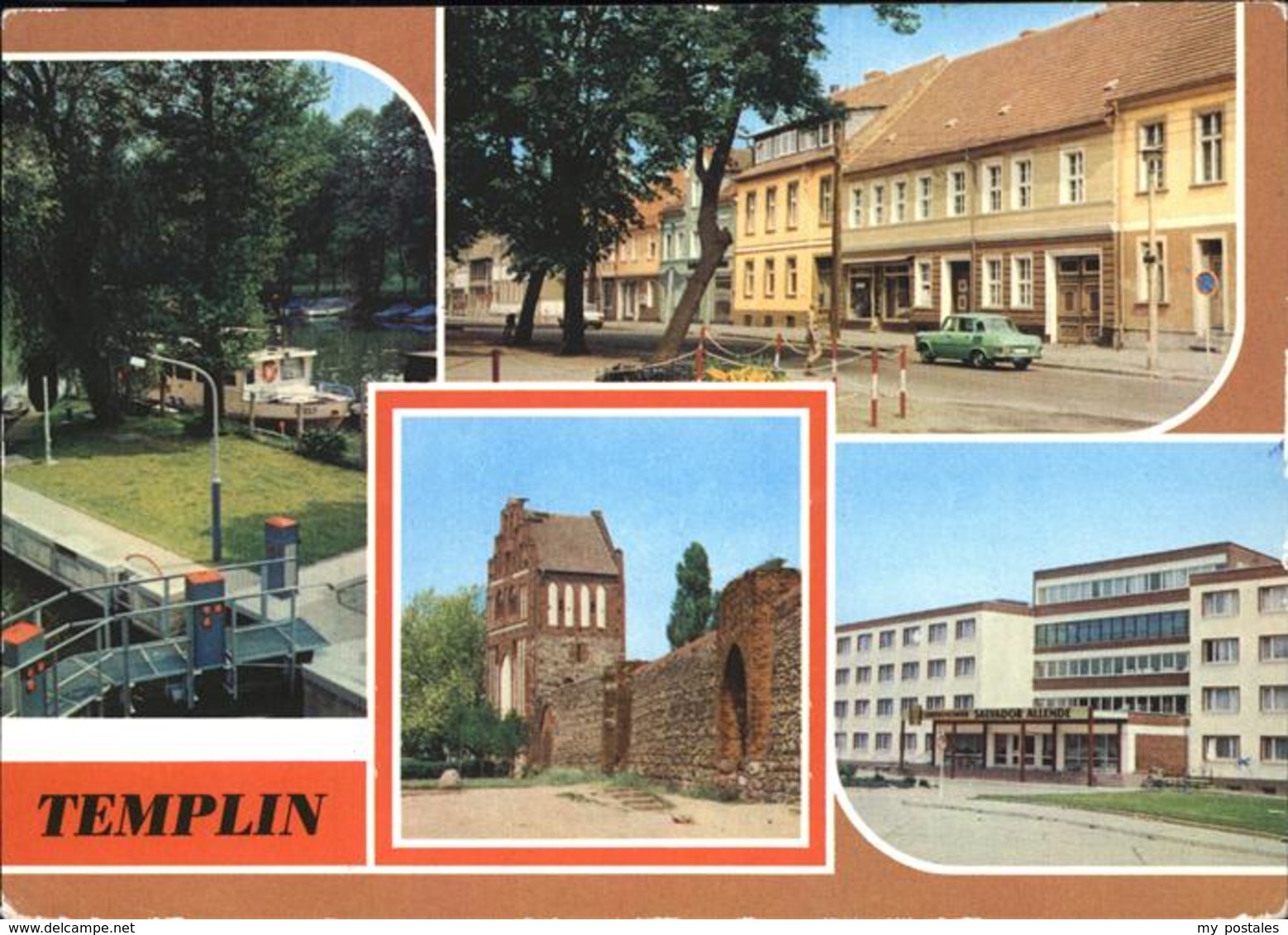 41235464 Templin Markt, FDGB Erholungsheim Templin - Templin