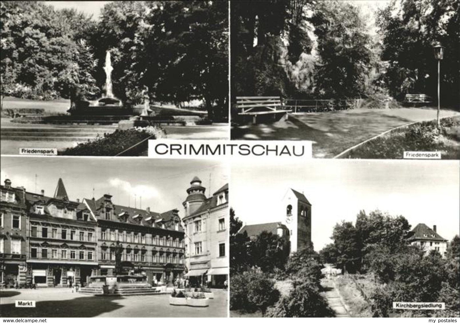 41238228 Crimmitschau Friedenspark Kirchbergsiedlung Crimmitschau - Crimmitschau