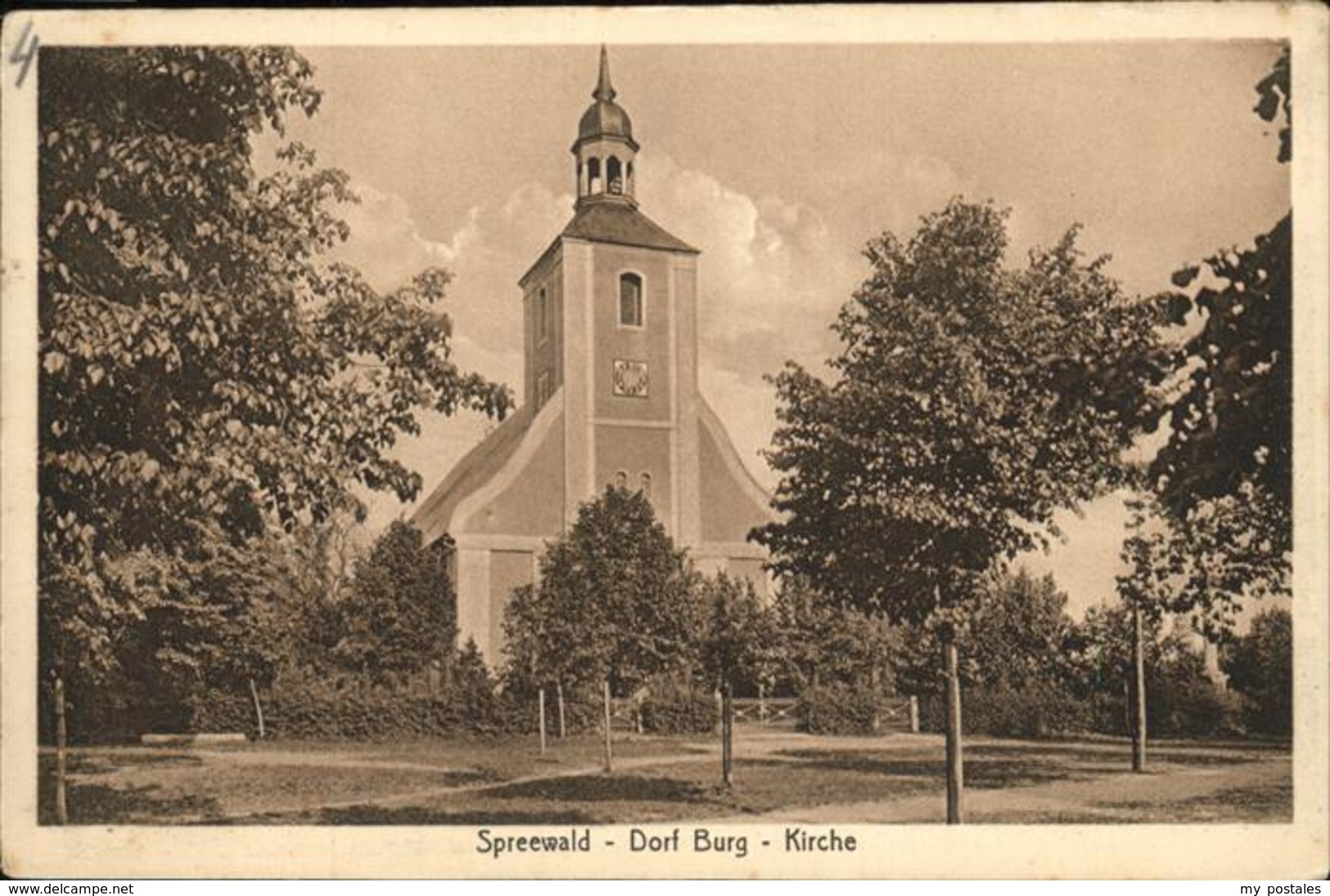 41238619 Burg Spreewald Kirche Burg - Burg (Spreewald)