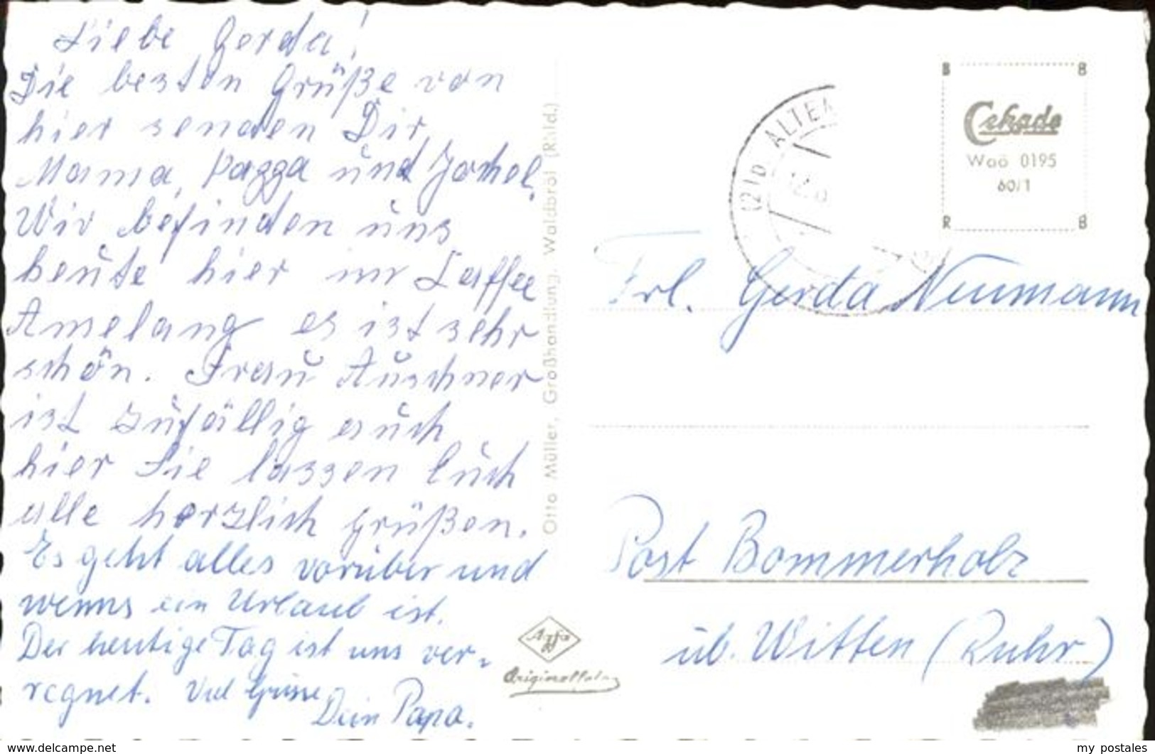 41228254 Waldbroel Krankenhaus Siedlung  Waldbroel - Waldbröl