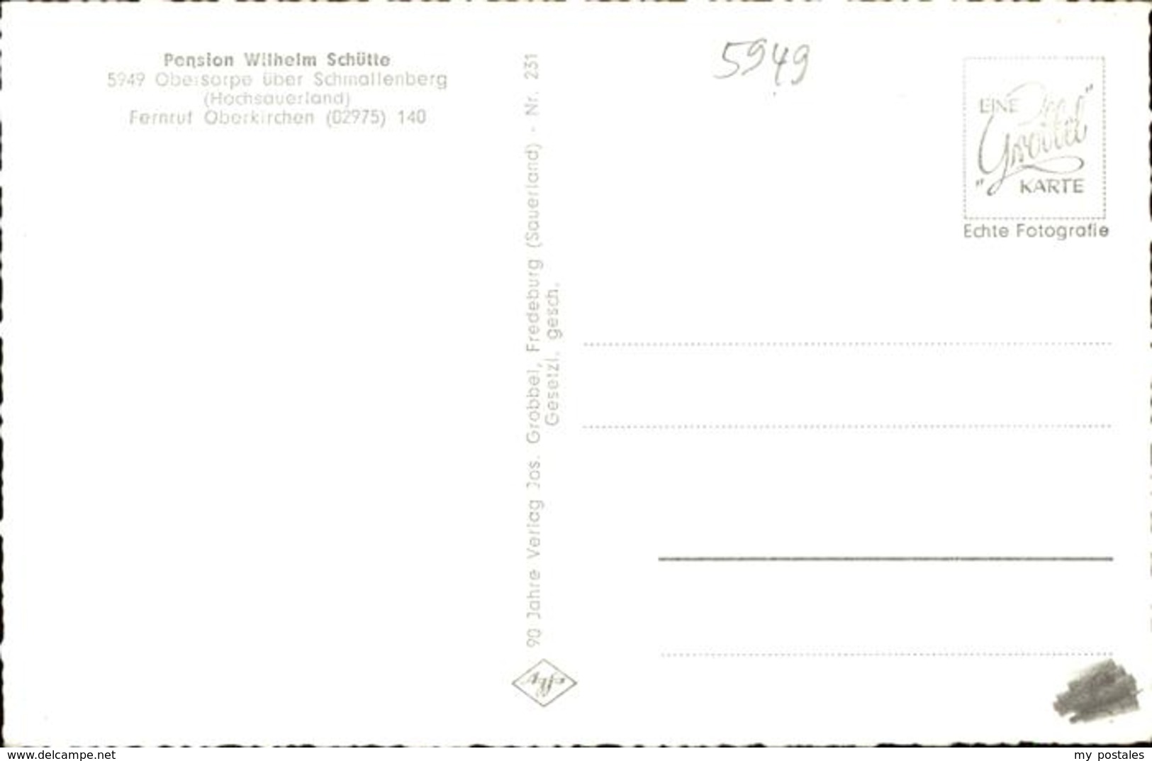 41228351 Obersorpe Pension Wilhelm Schuette Schmallenberg - Schmallenberg