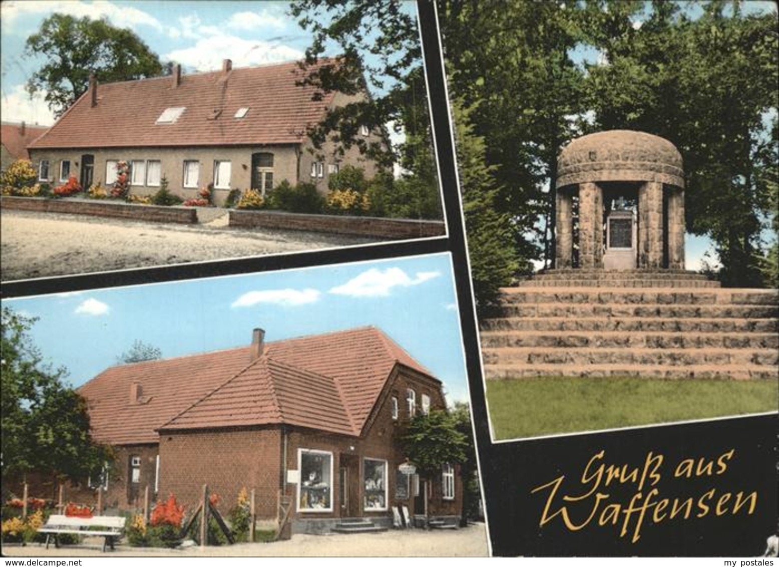 41235746 Waffensen Rotenburg, Denkmal Rotenburg (Wuemme) - Rotenburg