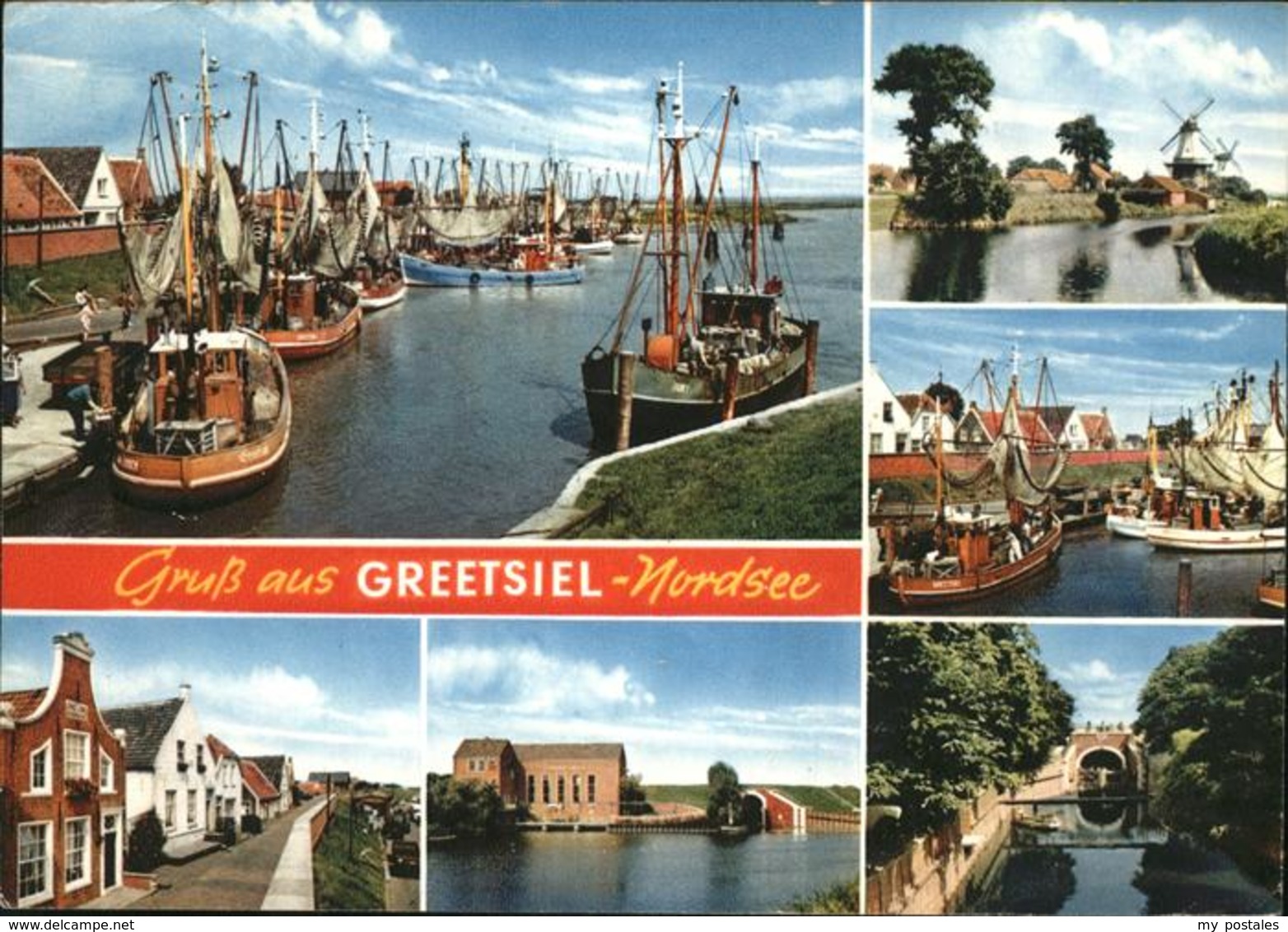 41236626 Greetsiel Boote Schiffe Greetsiel - Krummhoern