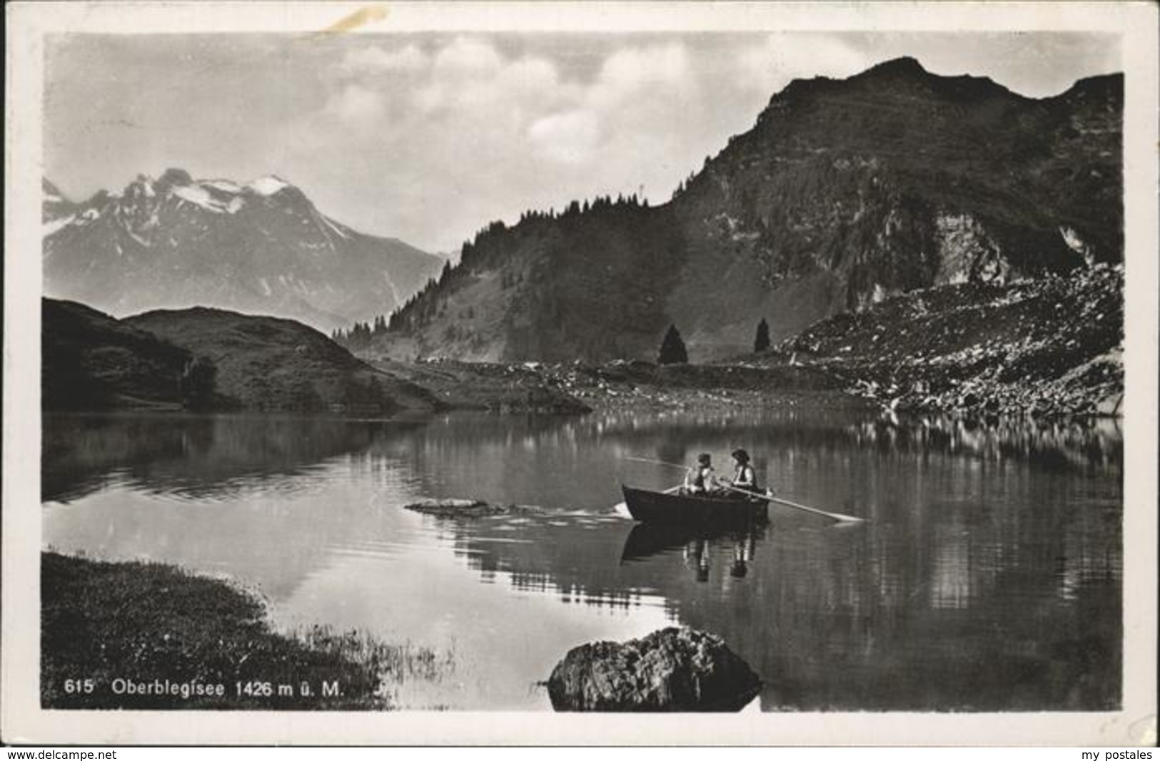 11243958 Oberblegisee Boot Luchsingen - Luchsingen