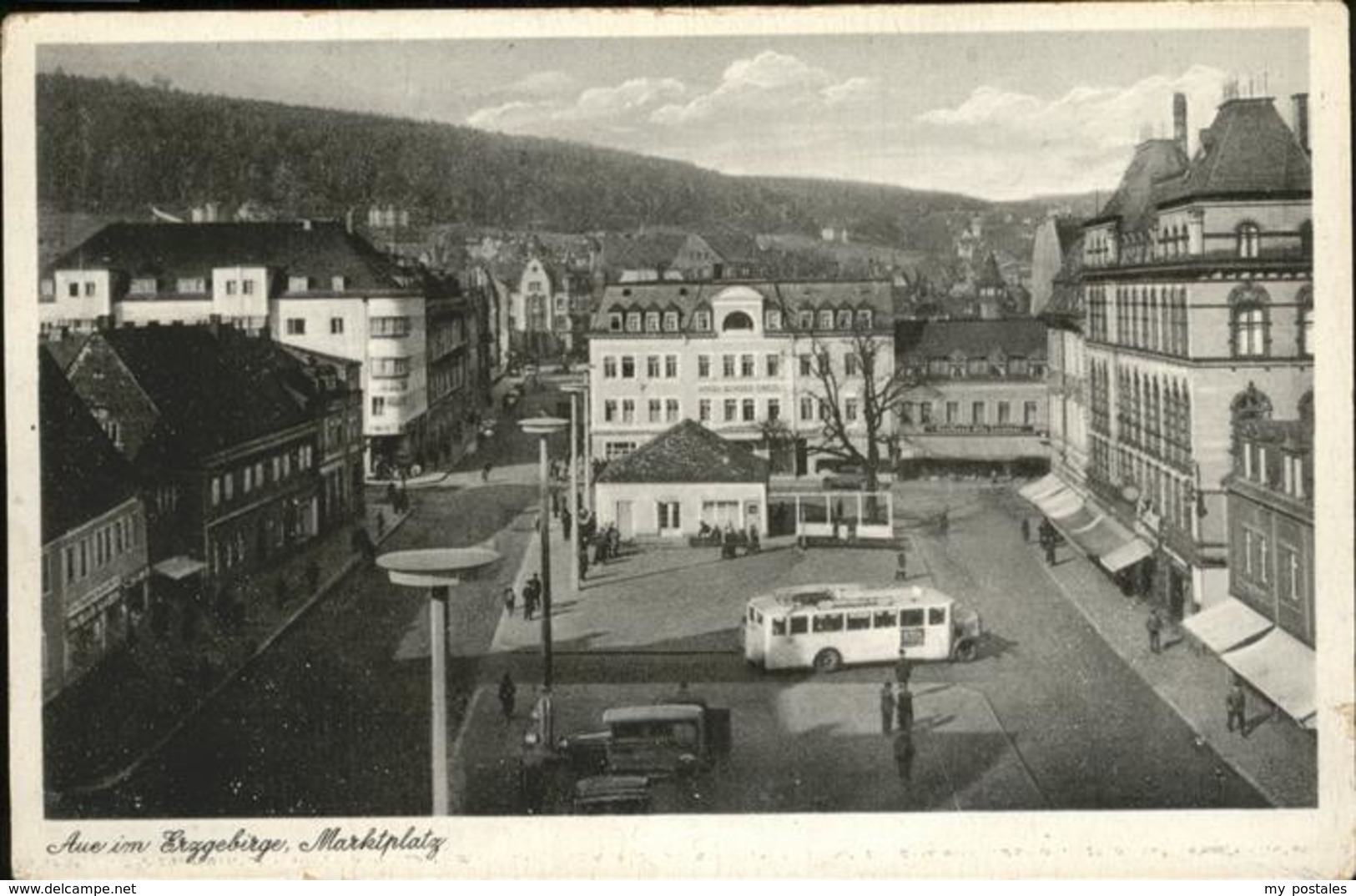 41239513 Aue Sachsen Marktplatz Aue - Aue