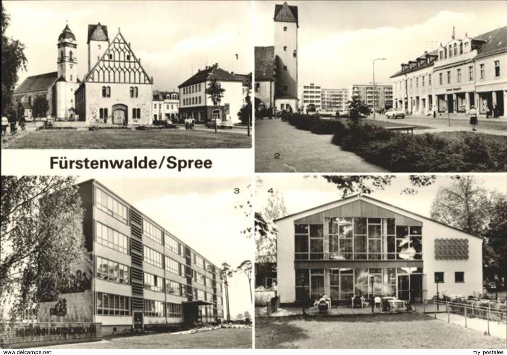41238278 Fuerstenwalde Spree Kulturhaus Schule Fuerstenwalde - Fuerstenwalde
