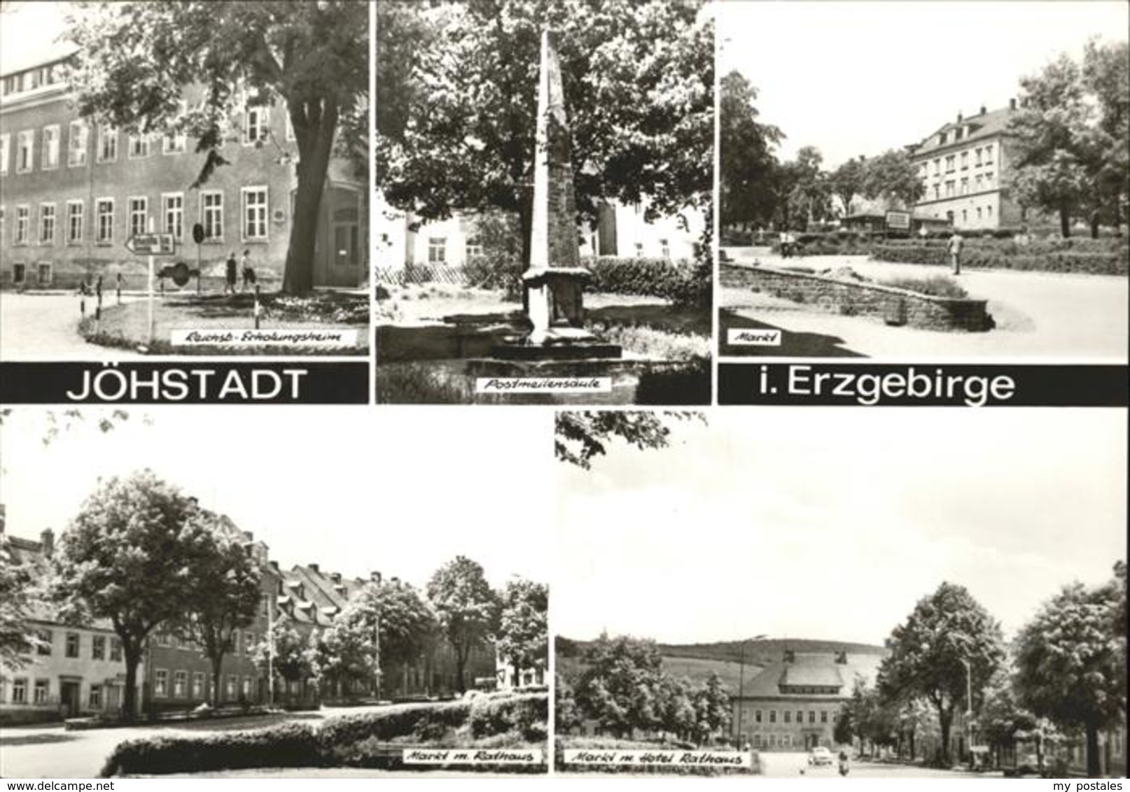 41234847 Joehstadt Postmeisterschule Erholungsheim Rathaus  Joehstadt - Jöhstadt
