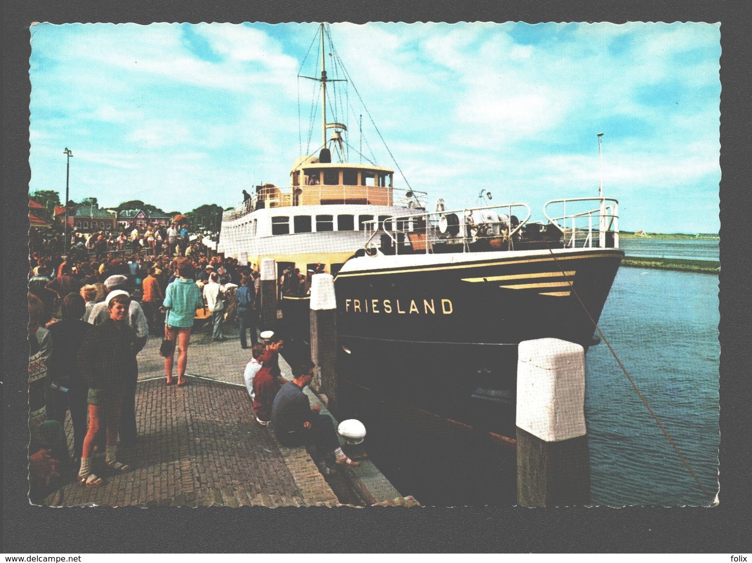 Terschelling - Aankomst Boot 'Friesland' - Geanimeerd - 1969 - Schiff / Bateau / Boat - Terschelling