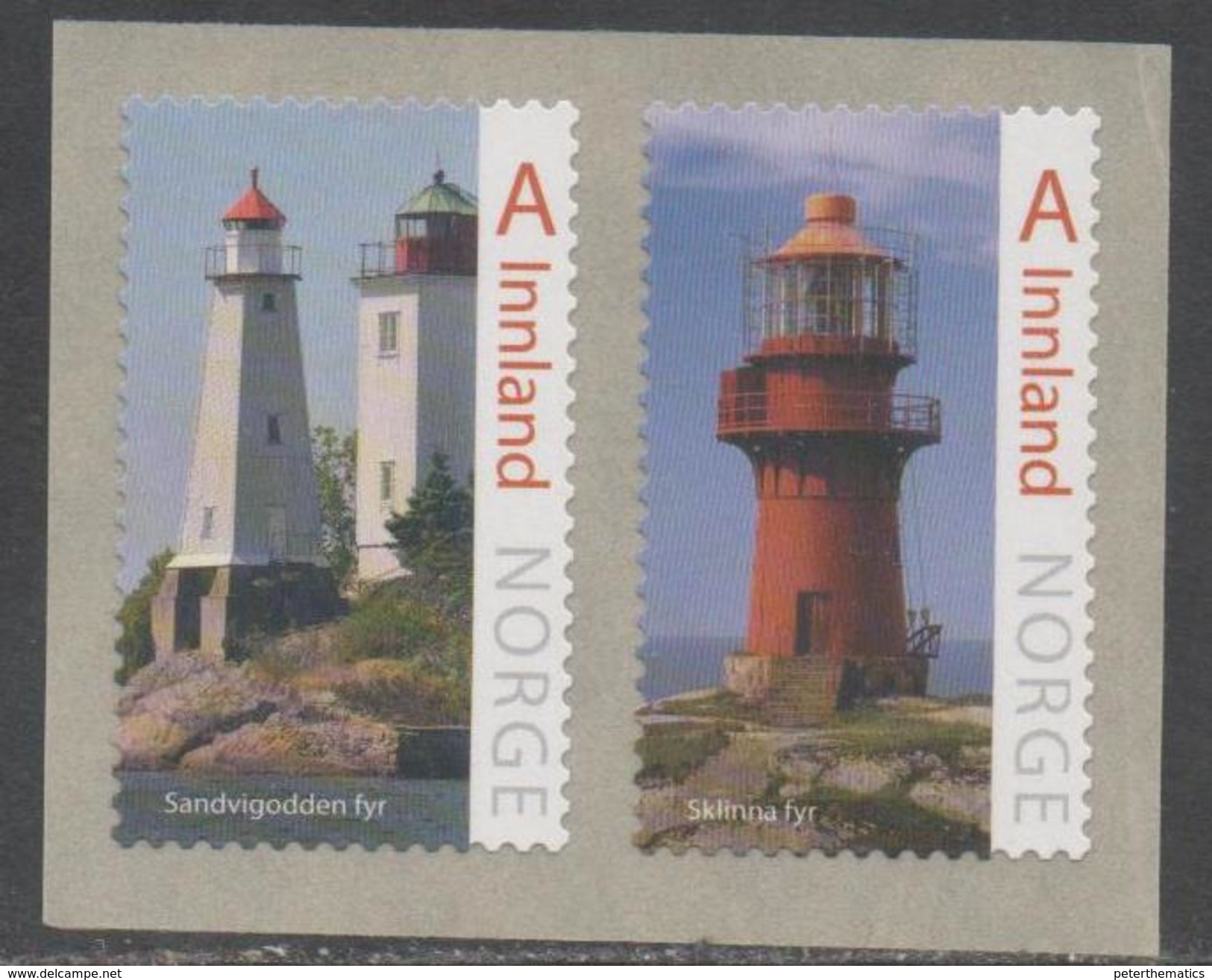 NORWAY,2016, MNH,YELLOW BASTION, CANONS, FORTS, 1v - Lighthouses