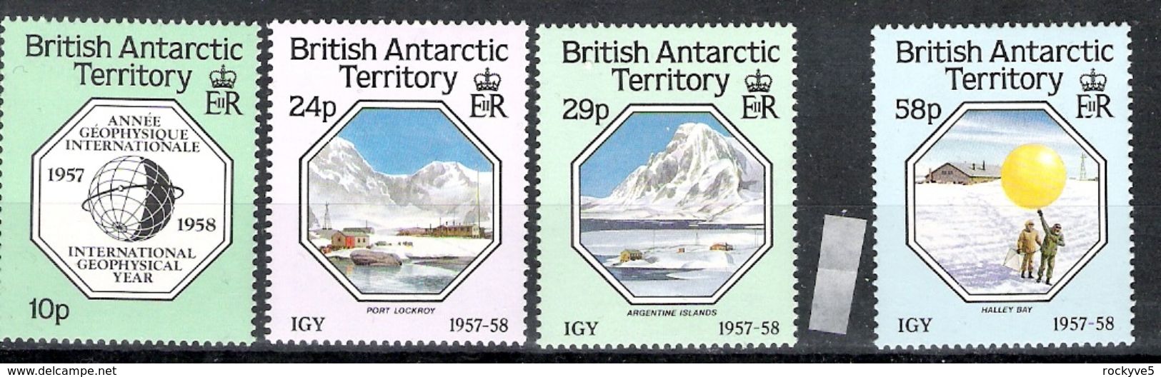 British Antarctic Territory 1987 30th Anniv Of International Geophysical Year MNH CV £5.05 - Unused Stamps