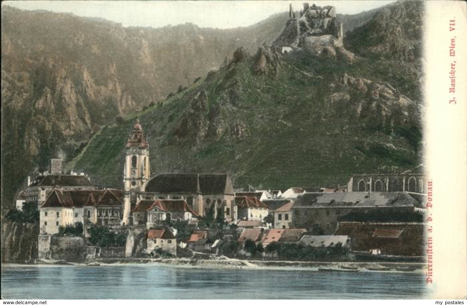 11286243 Duernstein Wachau Donau Ruine Kirche Duernstein - Sonstige & Ohne Zuordnung