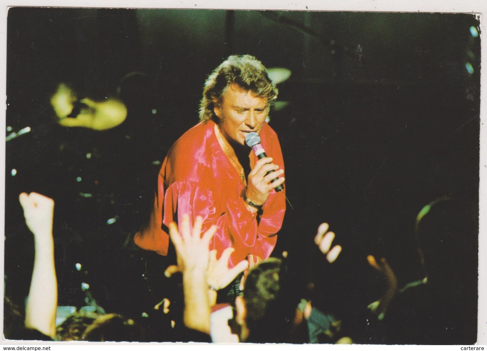 Johnny Hallyday,lyon 17 Juillet 1993,devant Son Public,roi Du Rock,idole De Toute La France - Künstler