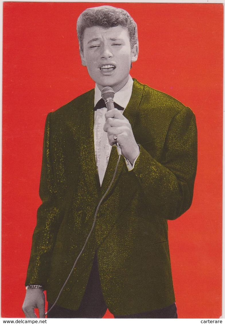 Carte Postale ,johnny Hallyday à Ses Débuts,chanteur Interprète ,né En 1943 à Paris,jean Philippe Smet - Autres & Non Classés