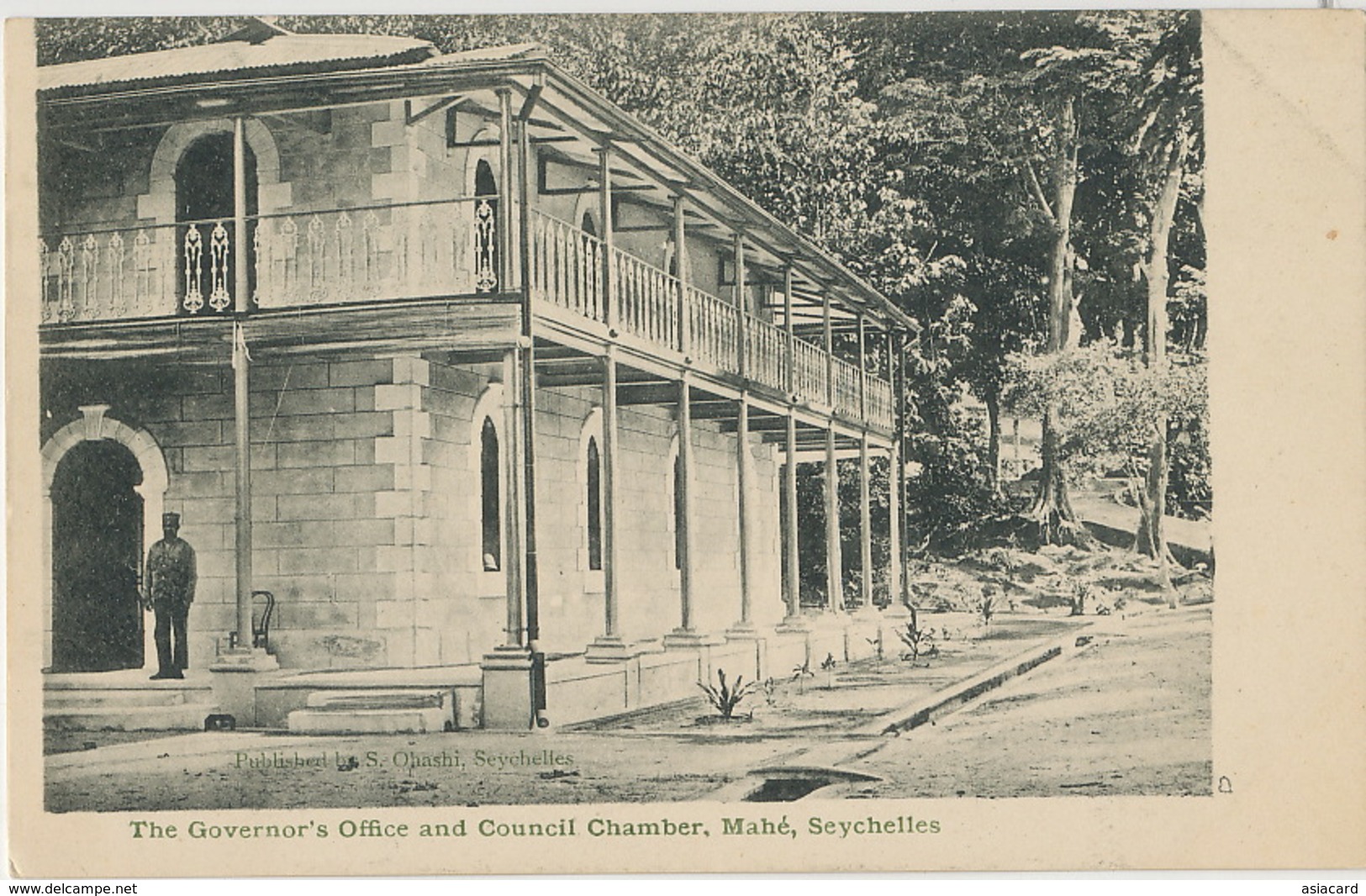 Seychelles  Mahé  Edit Ohashi The Government's Office And Council Chamber - Seychelles