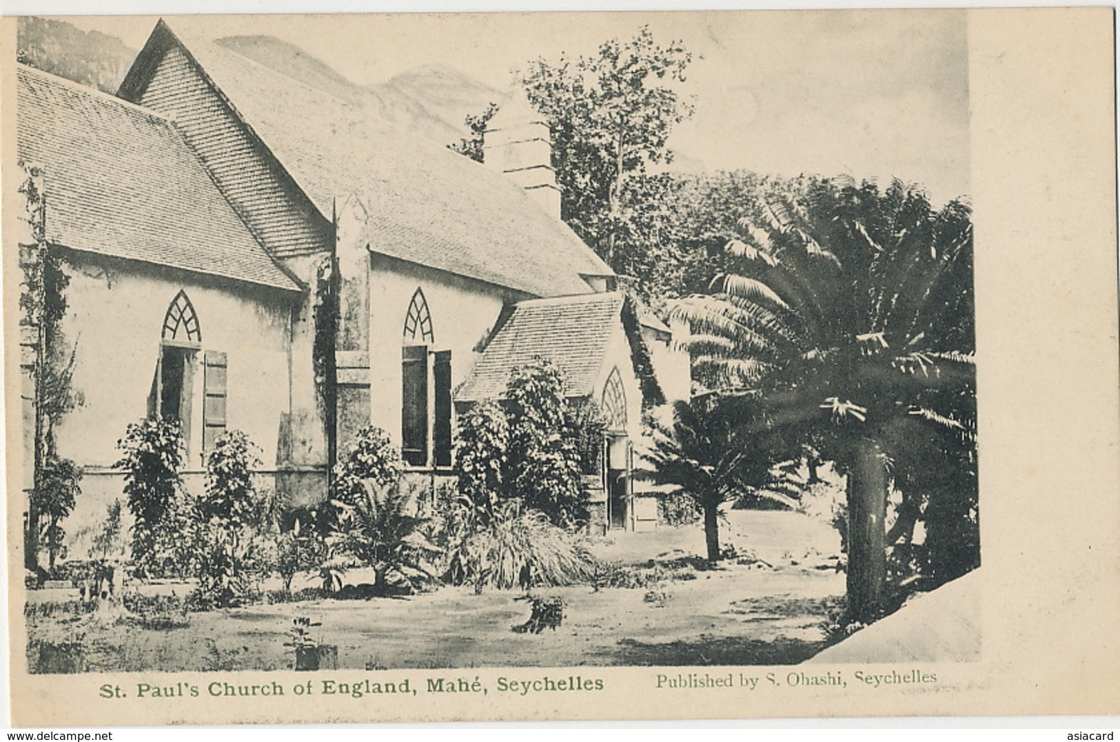 Seychelles Victoria Mahé St Paul's Church Of England   Edit Ohashi - Seychellen