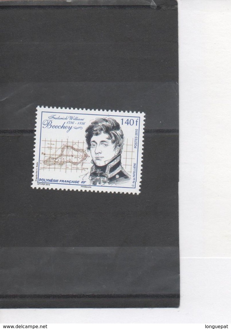 POLYNESIE Frse -  Capitaine Frederick William Beechey, Naviguateur Et Explorateur Britannique - - Unused Stamps