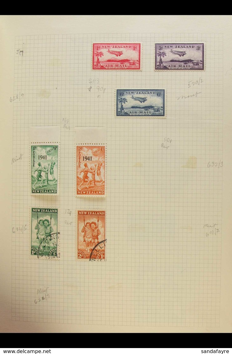 OLD TIME COMMONWEALTH COLLECTION  A Chiefly All Different, Mint & Used Collection Presented In A Spring Back Album. Incl - Altri & Non Classificati