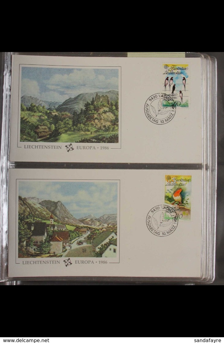 EUROPA - CEPT  1986 & 1987 First Day Covers Collection Presented In A Pair Of Dedicated "Europa" Cover Albums. Lovely!.  - Non Classificati