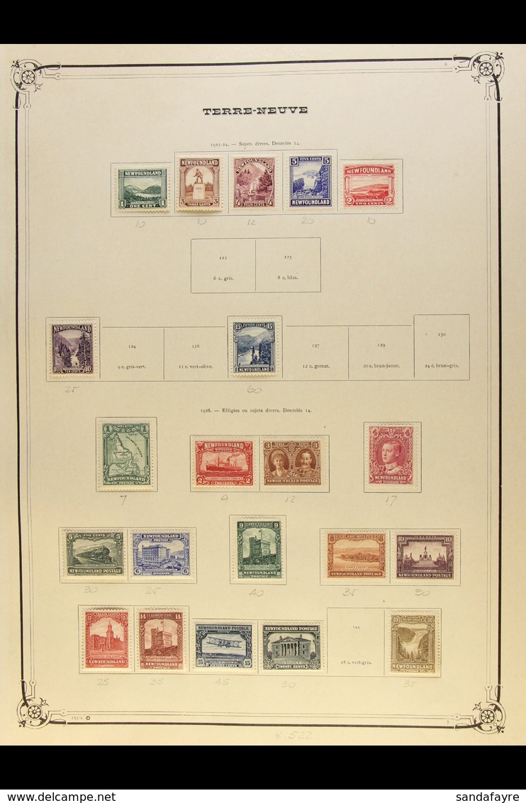1868-1949 OLD TIME COLLECTION CAT £1400+  A Mint Or Unused, ALL DIFFERENT Collection Presented On Printed Pages. Some Is - Altri & Non Classificati