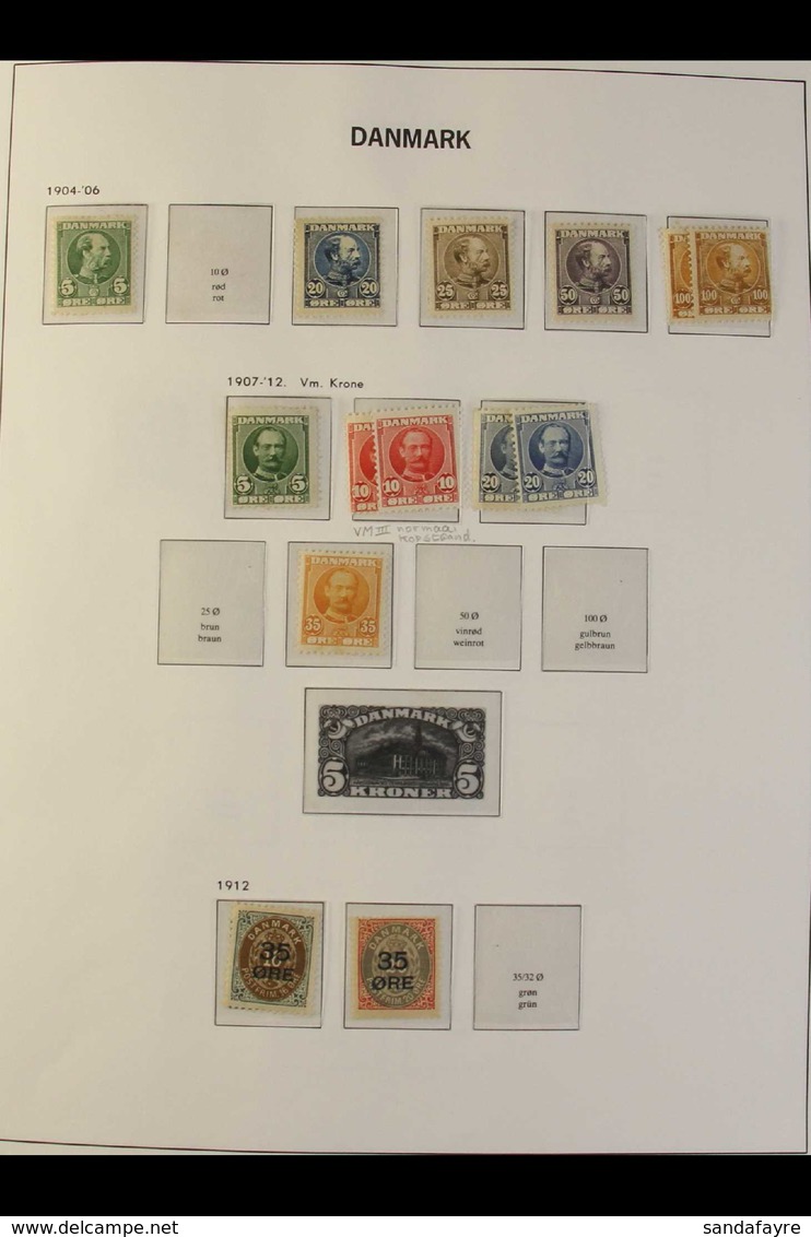 1901-1944 ATTRACTIVE FINE MINT & NEVER HINGED MINT COLLECTION  On Hingeless Pages, Virtually All Different, Many Stamps  - Other & Unclassified