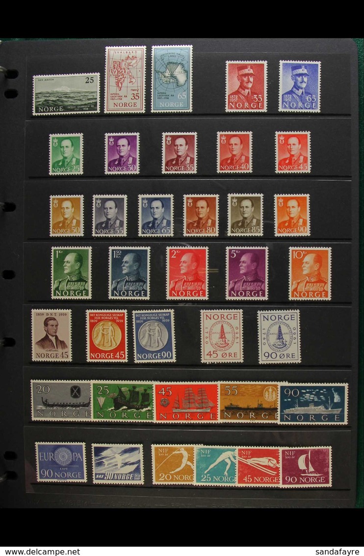 1872-1984 MINT & NHM COLLECTION  A Most Useful, ALL DIFFERENT Mint & Never Hinged Mint Collection Presented On Stock Pag - Altri & Non Classificati