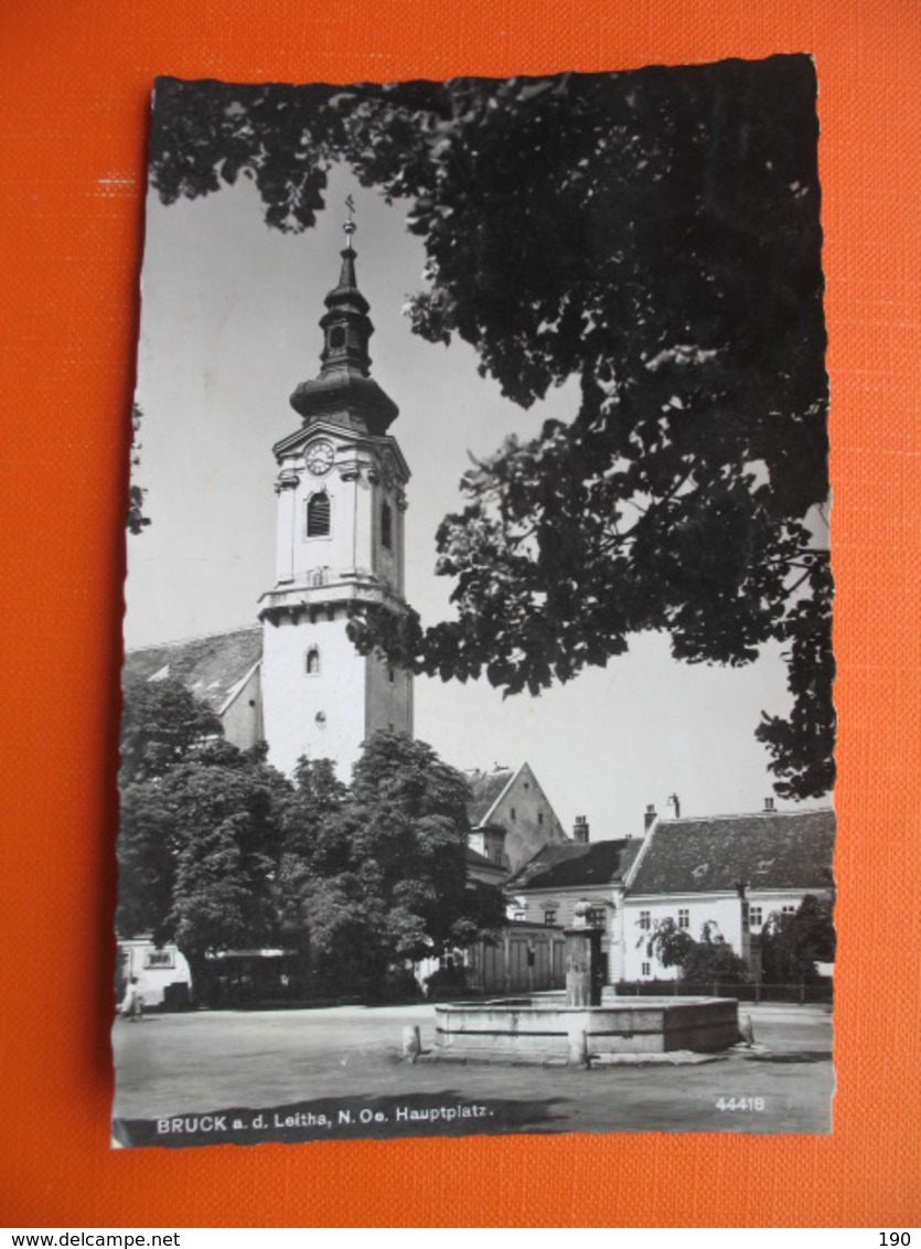 BRUCK A.d.Leitha.Huptplatz - Bruck An Der Leitha