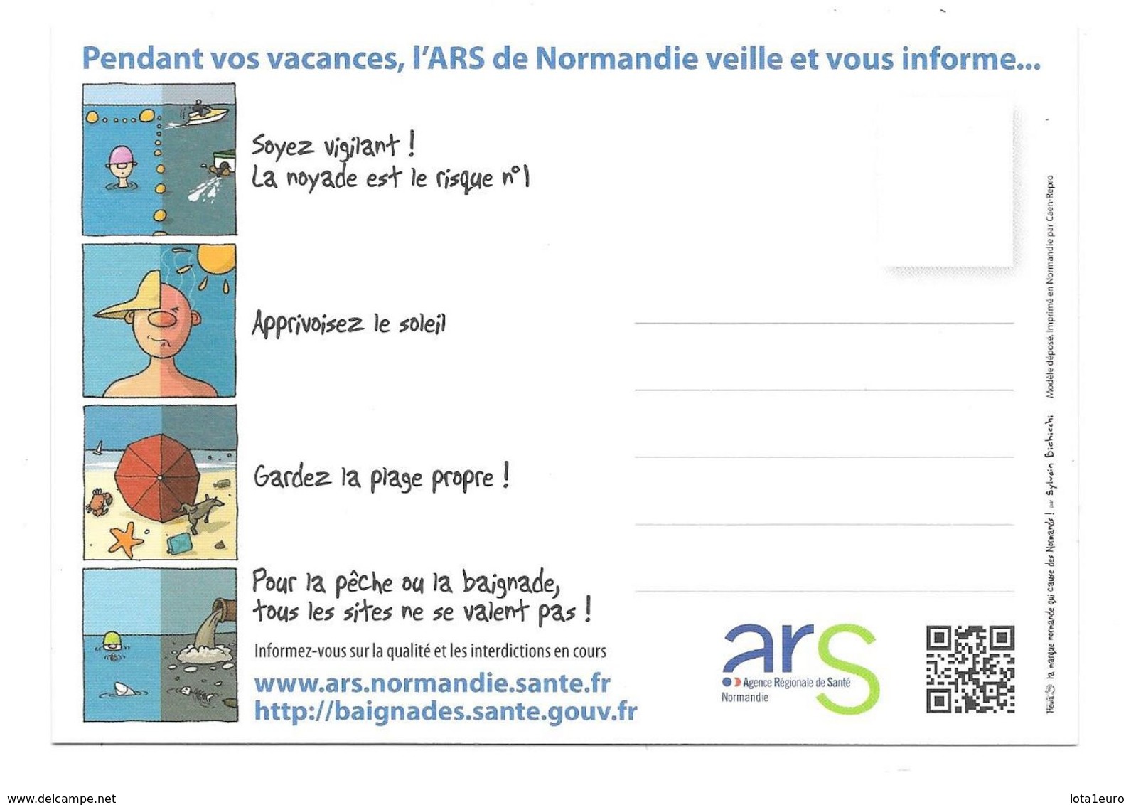 ARS De NORMANDIE - Un Viking Averti En Vaut Deux - Humour - Illustrateur Sylvain Bichicchi - Edit.  Heula - Haute-Normandie