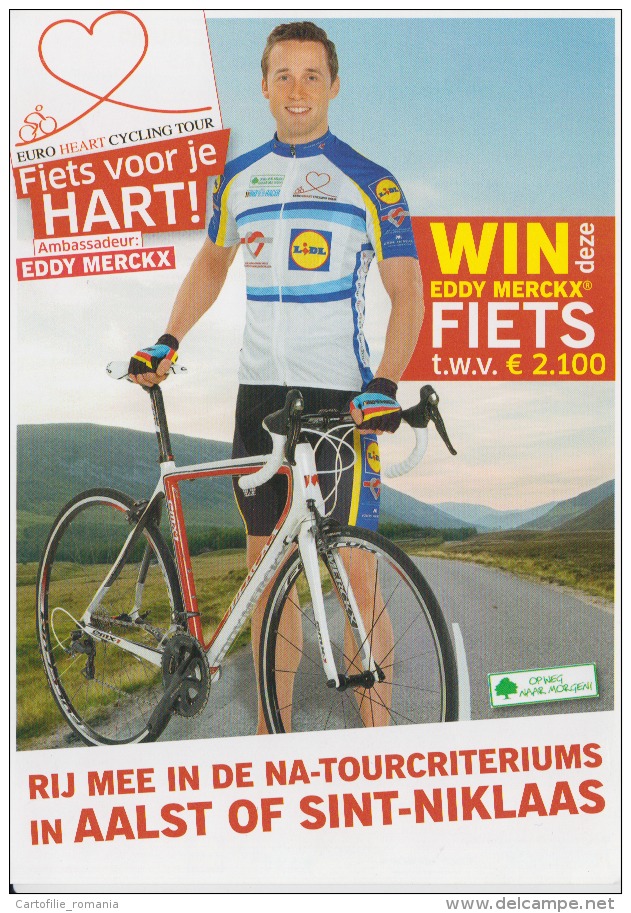 Kunstler - Euro Heart Cycling Tour - Eddy Mercks - Aalst Of Sint Niklaas - Belgium - Sporters