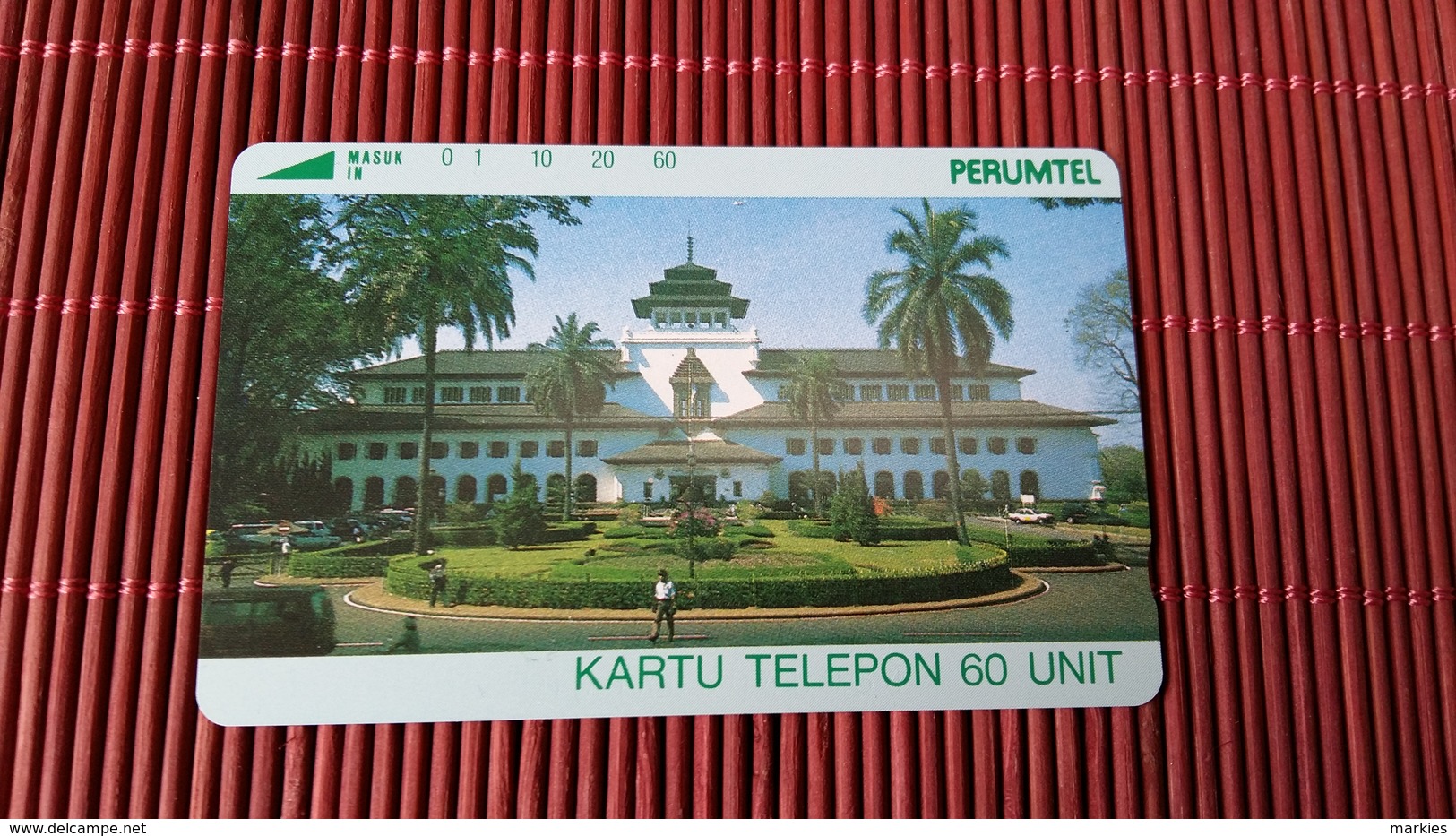 Phonecard Indonesia Tamura Perumtel   (Mint,Neuve) Very Rare - Indonesien