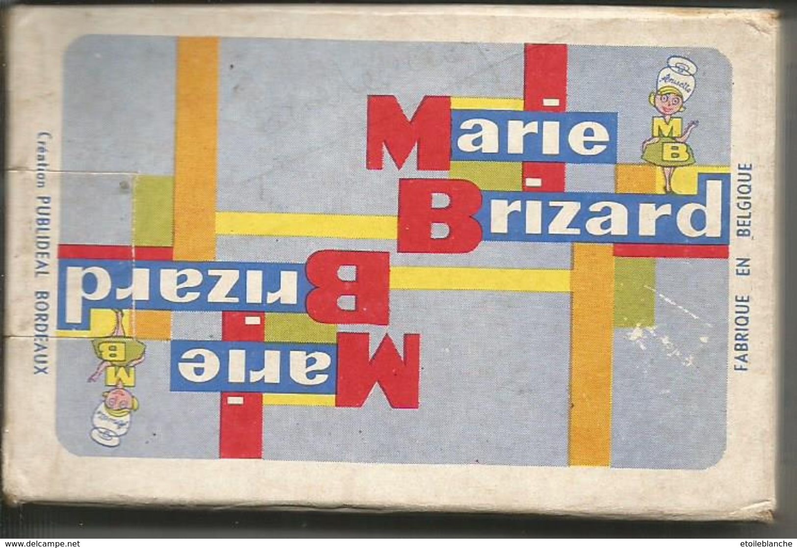 Jeu De 32 Cartes Marie Brizard (anisette, Alcool, Anis) - 32 Cartas