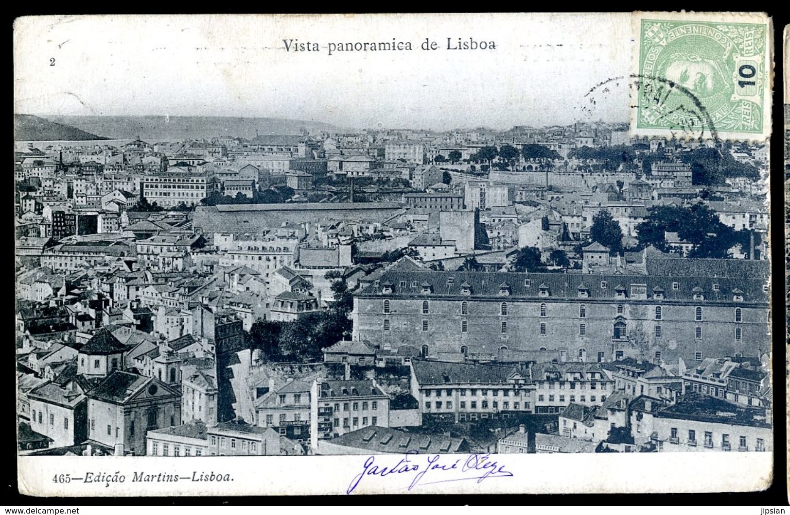 Cpa Portugal Vista Panoramica De Lisboa MARS18-13 - Lisboa